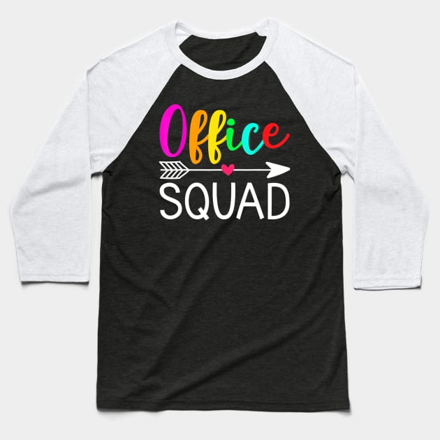 Office Squad Shirt - Officer Shirt - Teacher Shirt Gifts Baseball T-Shirt by Kamarn Latin